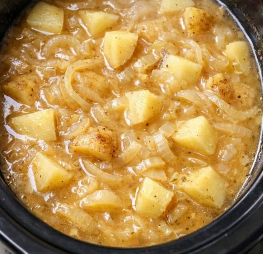 Classic Depression Era Potato & Onion Stew – Easy Cook Recipes